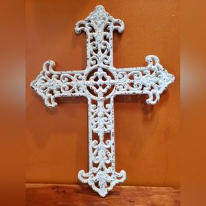 French-Style Cast Iron Wall Cross